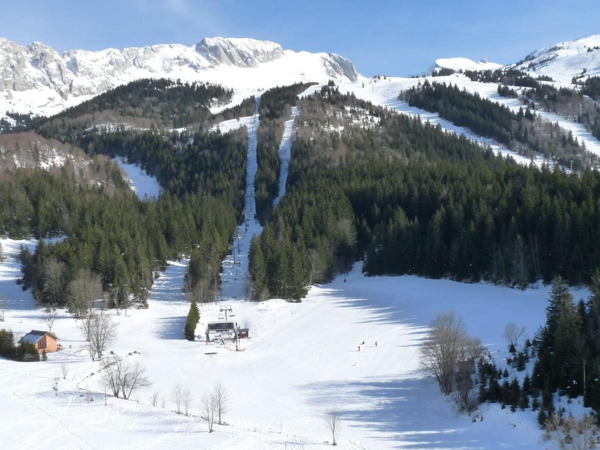 Studio Chaleureux Aux Pieds Des Pistes De Ski Des Glovettes Віллар-де-Лан Екстер'єр фото